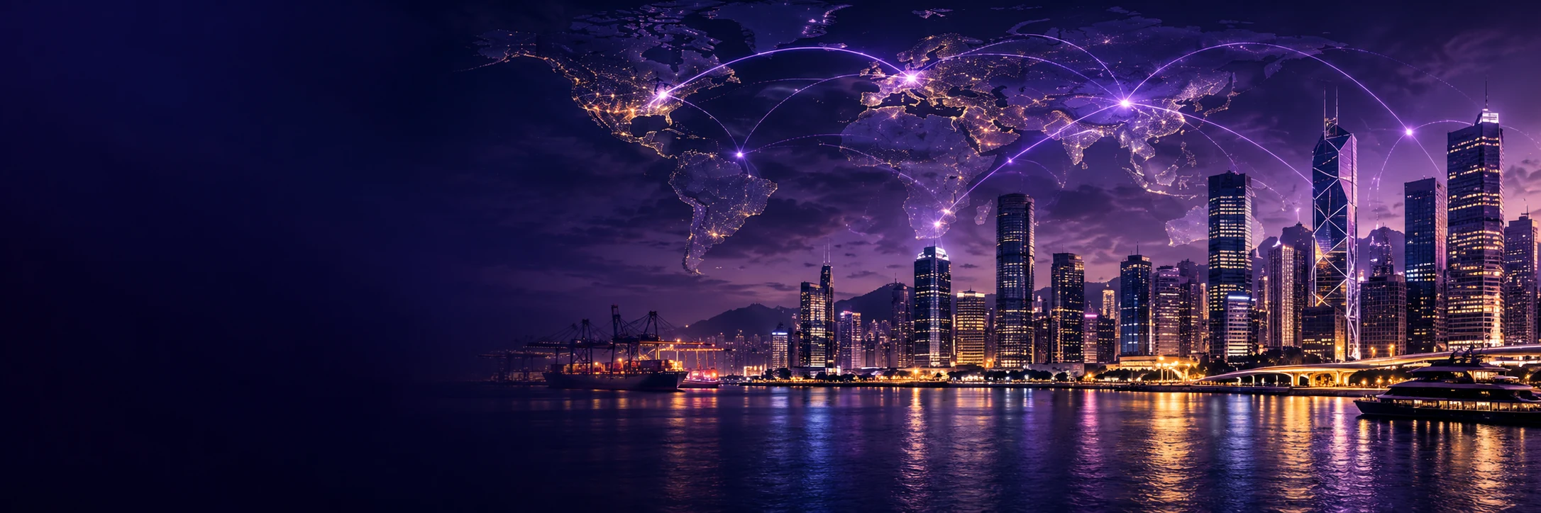 Global investment skyline and corporate ownership connections